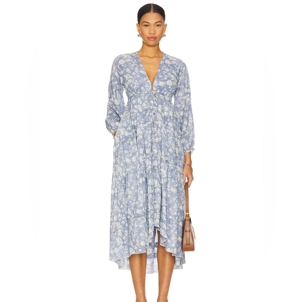 Free People Pappiet Midi Dress